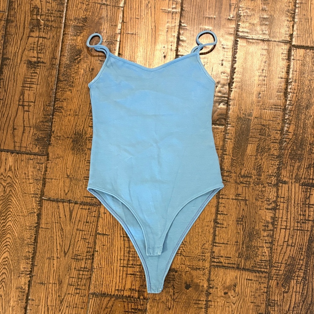 OAK + FORT Sky Blue Bodysuit
